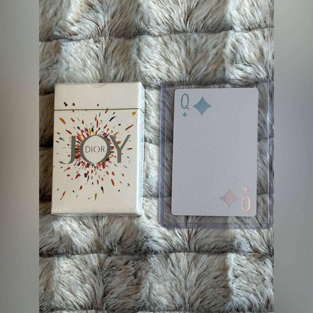 Dior Joy Playing Card, Queen of Diamonds